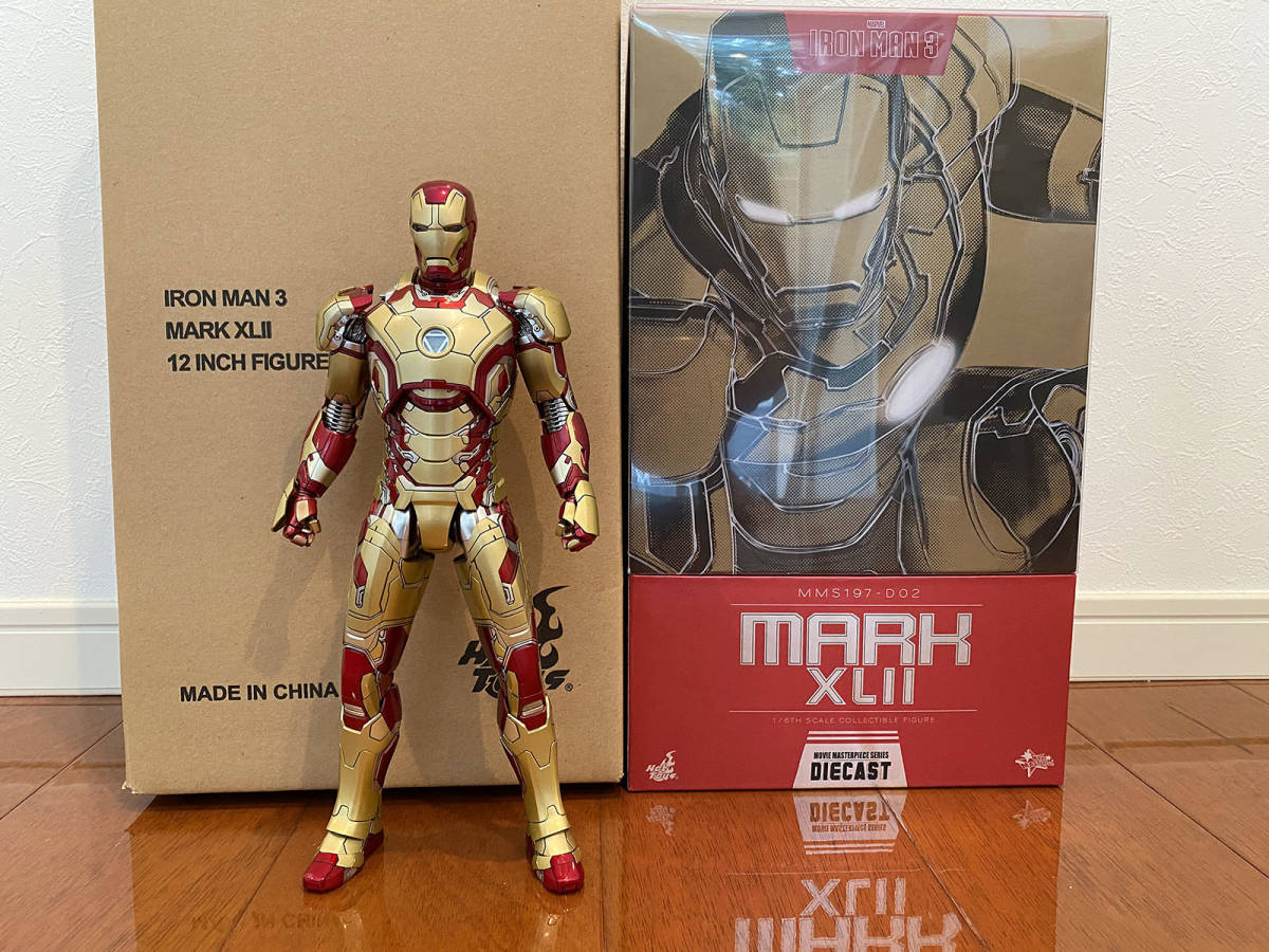 り*う様 アイアンマン マーク42 ホットトイズ ムービー マスターピース ダイ ホットトイズ 1/6 スケール アイアンマン マーク42 HOTTOYS MARK42
