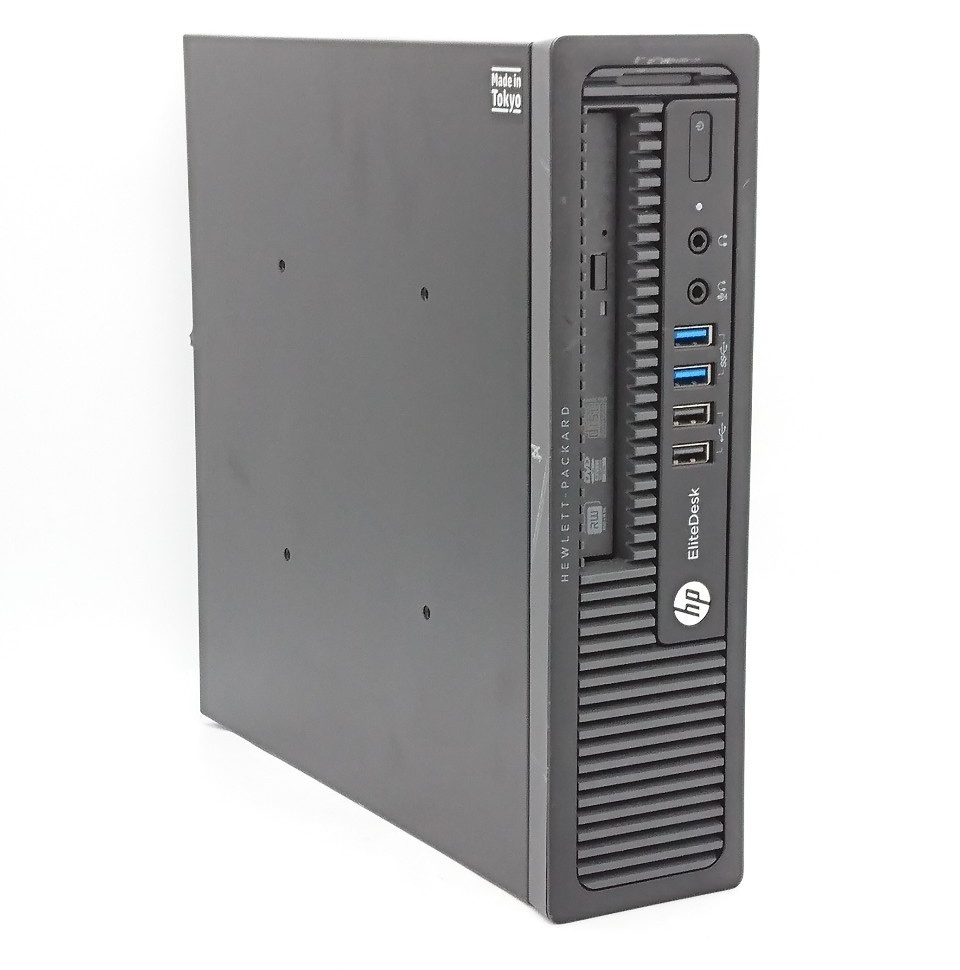 HP EliteDesk 800 G2 Core i7-6700@3.4GHz/16GBメモリ/SSD256GB+HDD 1TB