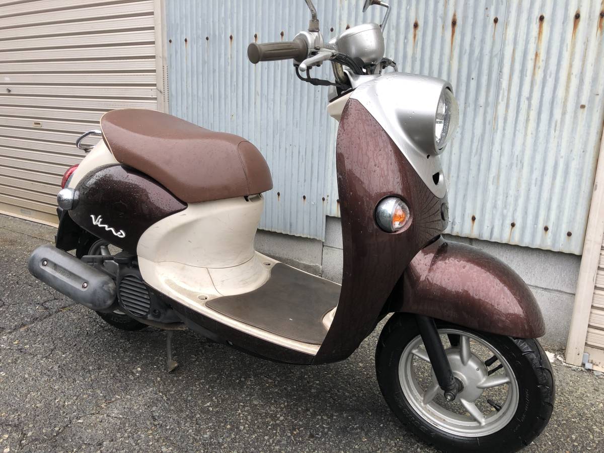優れたエンジン。 0 ヤマハ ヤマハ（vino）SA26J。 フロント km