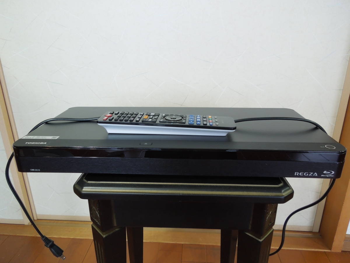 DBR-Z610 TOSHIBA 東芝 東芝、REGZA、ブルーレイレコーダーDBR-Z610