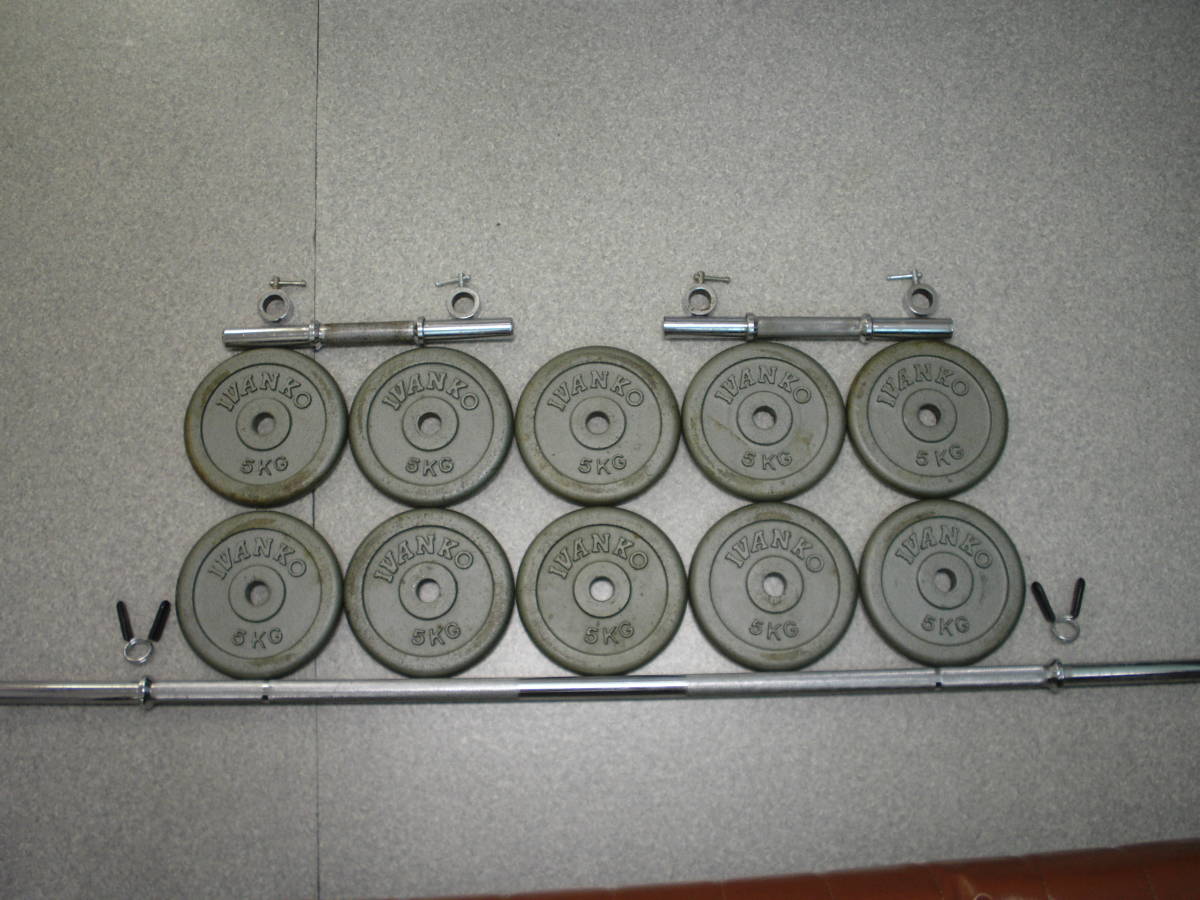 定番人気，お買い得 札幌市東区 バーベル ダンベルセット 5kg&times;10枚(バーベル、ダンベル)｜売買されたオークション情報、yahooの商品情報をアーカイブ公開 - オークファン バーベル、ダンベル