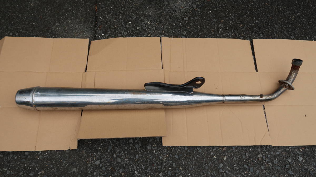 スーパーカブ９０　純正マフラー_1