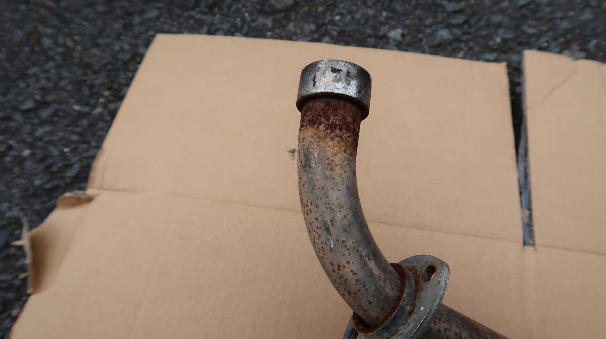 スーパーカブ９０　純正マフラー_3