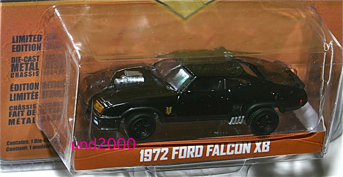 初版 Greenlight マッドマックス Mad Max 1 64 インターセプター Last Of The V8 Interceptors フォード ファルコン 1973 Ford Falcon Xb ジョニーライトニング 売買されたオークション情報 Yahooの商品情報をアーカイブ公開 オークファン Aucfan Com
