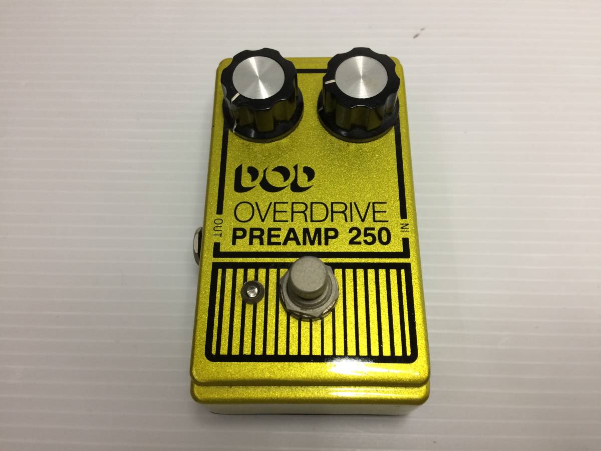 Overdrive Preamp DOD | 0 250-X ⁄ Pedal オーバードライブ 50th