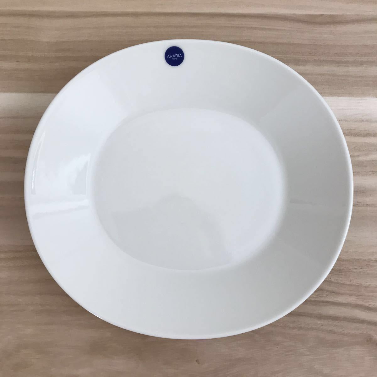 販売終了 未使用 ARABIA Eeva オーバルプレート25cm アラビア エエヴァ scope別注 Arabia Colors アラビア カラーズ