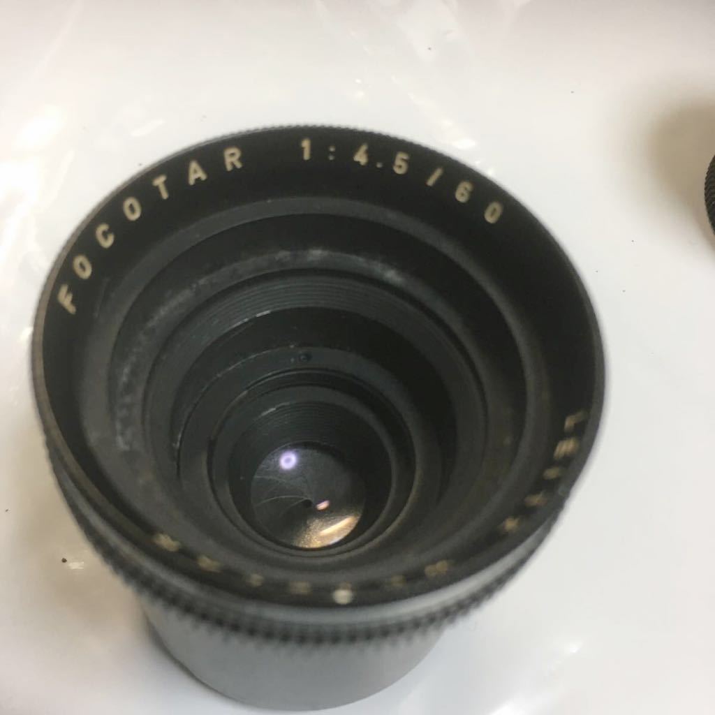 LEITZ WETZLAR FOCOTAR 1:4.5/60 1:5.6/100 ライツ フォコター LEICA