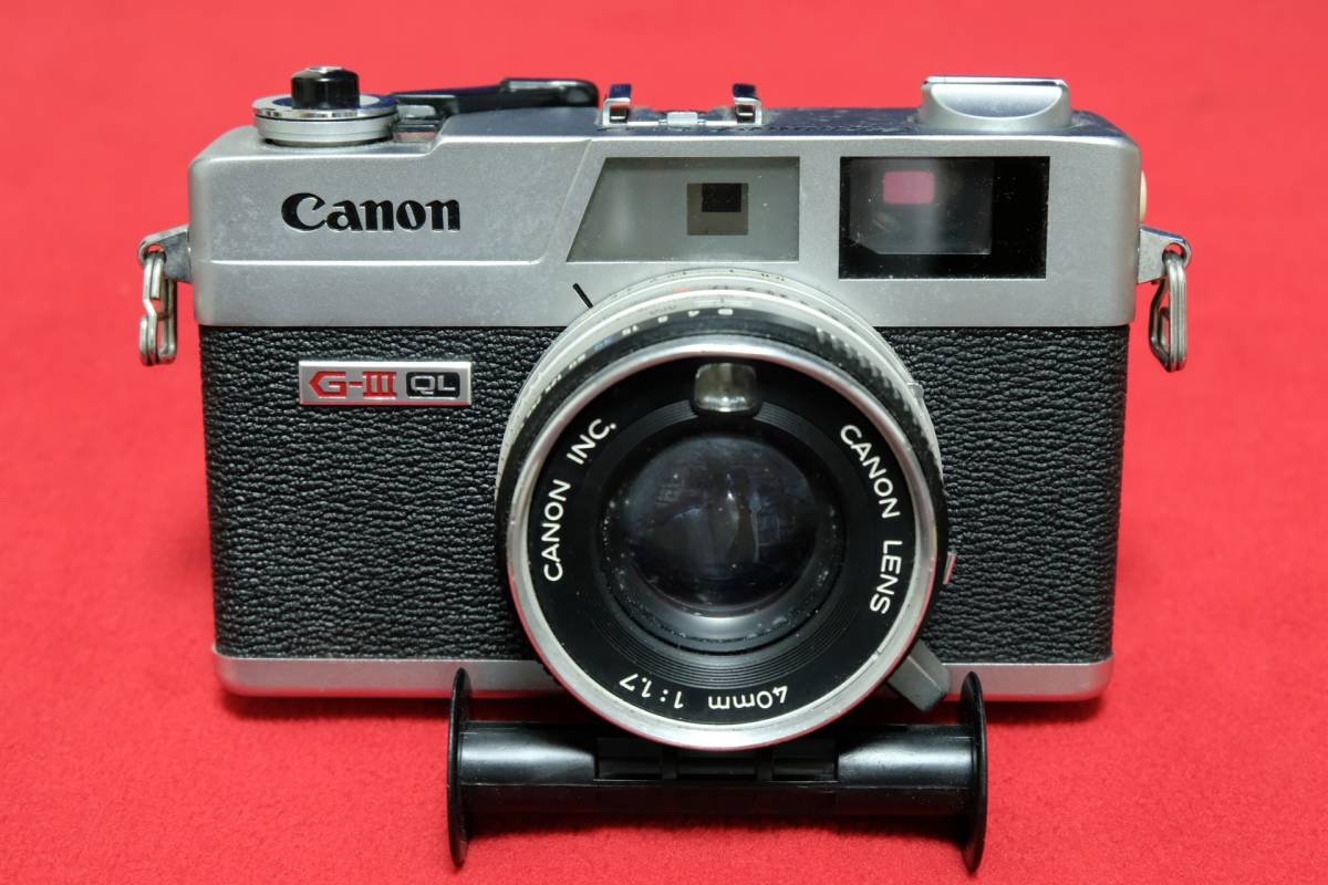 Canon Canonet QL17 G-Ⅲ ジャンク品