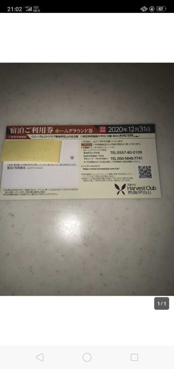 のアイテムをご購入 最新2020 熱海伊豆山 東急ハーヴェスト 東急