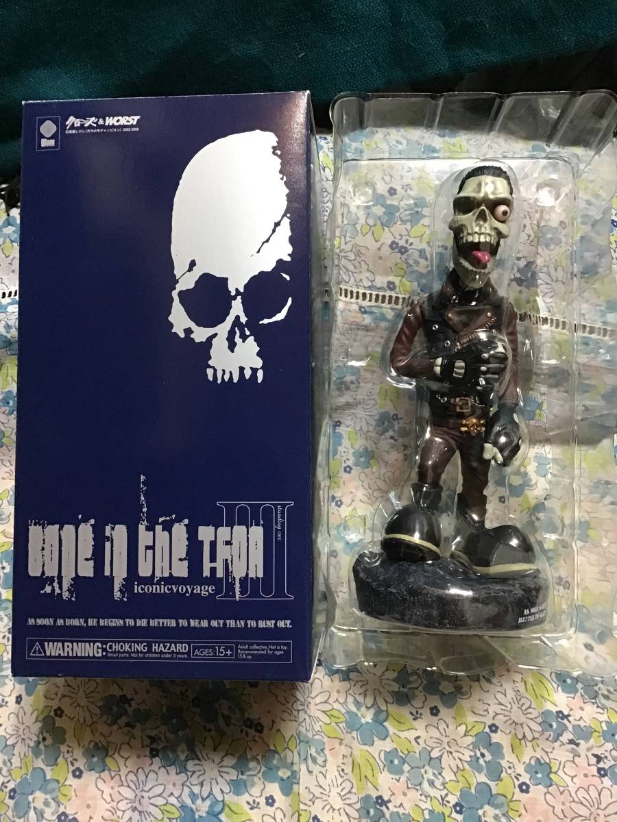 クローズ Worst Bone In The Tfoa Iii 九能龍信 武装戦線 骨 スカル 骸骨 フィギュア 九能 龍信 売買されたオークション情報 Yahooの商品情報をアーカイブ公開 オークファン Aucfan Com