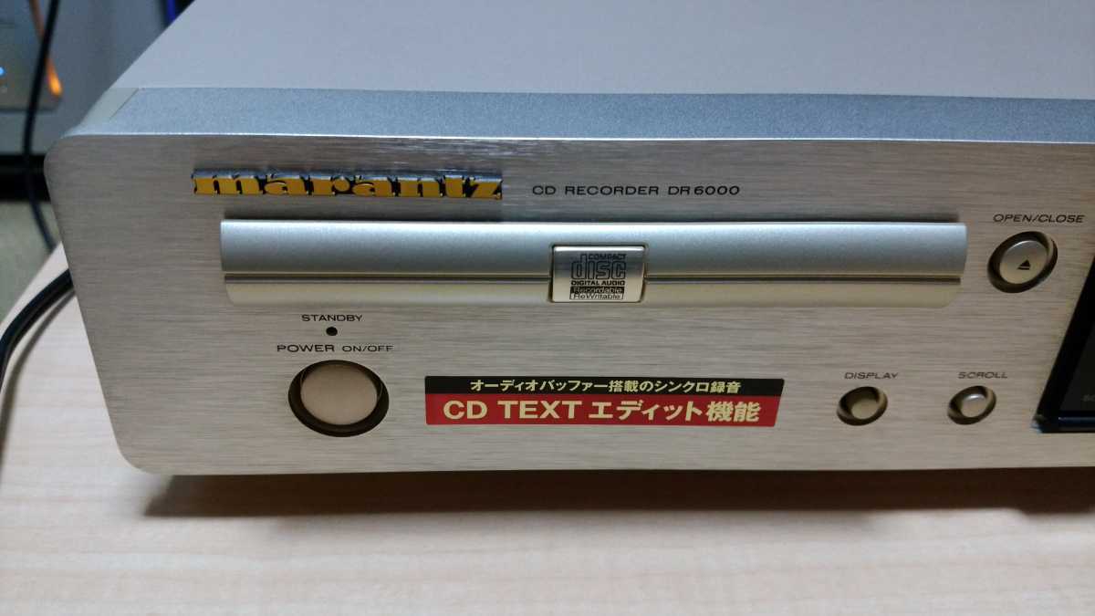 激安大特価，定番人気 MARANTZ マランツ CDレコーダー DR6000(マランツ)｜売買されたオークション情報、yahooの商品情報をアーカイブ公開 - オークファン マランツ