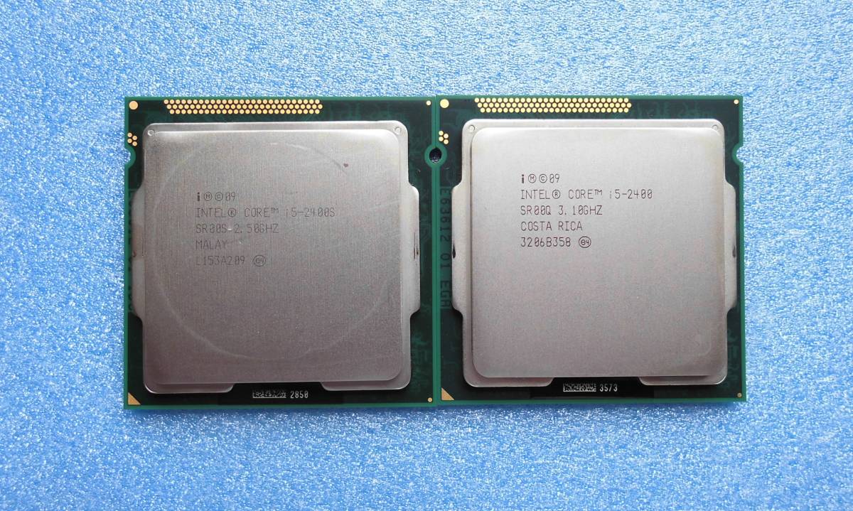  INTEL CPU Core i5-2400 SR00Q 3.10GHz 3.40GHz FCLGA1155 み 有り(Core i5)｜売買されたオークション情報、yahooの商品情報をアーカイブ公開 - オークファン Core i5