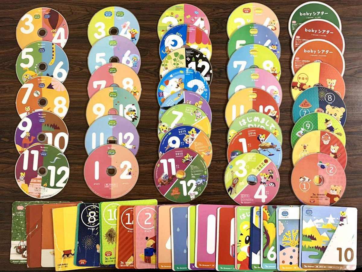 5年分色々 こどもちゃれんじ しまじろう ぷち ぽけっと ほっぷ すてっぷ じゃんぷ Dvd 0 6歳向け 入園入学 知育 生活習慣 英語 English 文字 ことば 売買されたオークション情報 Yahooの商品情報をアーカイブ公開 オークファン Aucfan Com