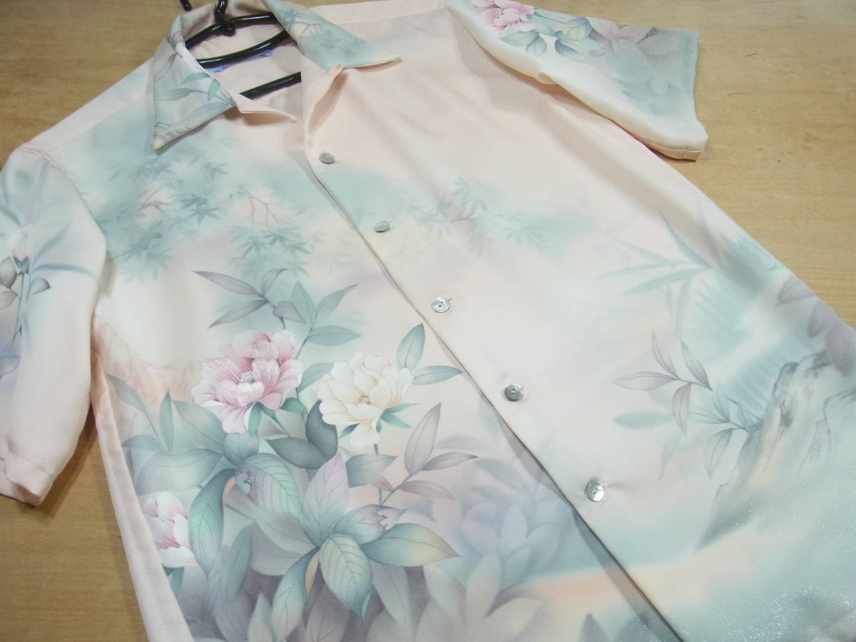 ラグスタイル LUXSTYLE パッチワークデニムシャツ⁄デニムシャツ レザー 