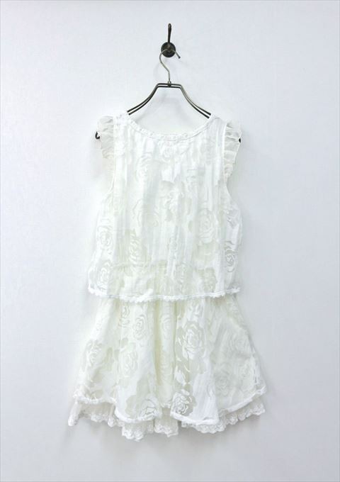 Se4 466 お盆期間中8 8 16日は休業 ランクa Liz Lisa リズリサ とろけそうな可愛さのシ スルーデザイン プリンセスワンピース O ワンピース 売買されたオークション情報 Yahooの商品情報をアーカイブ公開 オークファン Aucfan Com