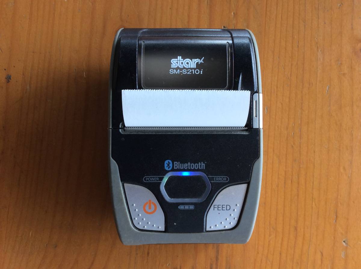 スター精密 モバイルプリンター SM-S210i・Bluetooth・レシート