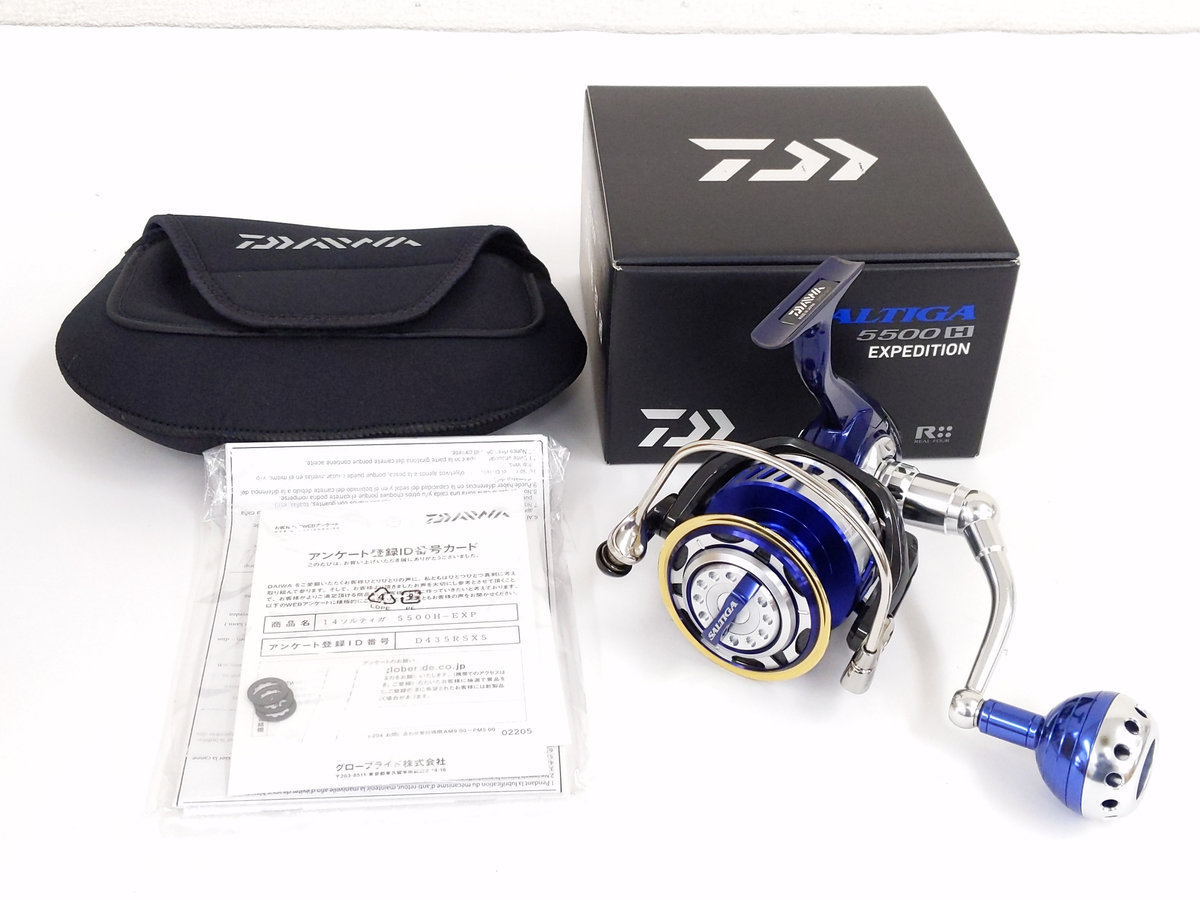 本物保証，新品 ダイワ 15 ソルティガ 5500 エクスペディション(ダイワ)｜売買されたオークション情報、yahooの商品情報をアーカイブ公開 - オークファン ダイワ