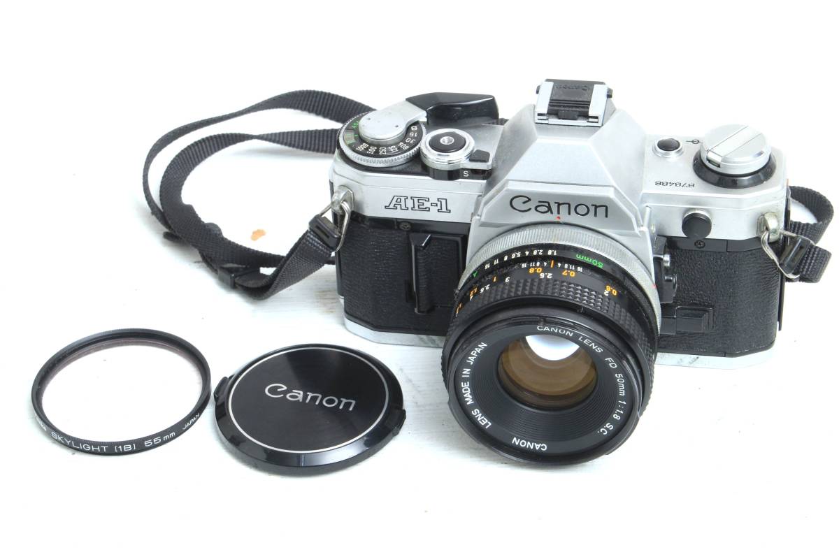 特価格安の通販 Canon キヤノン 一眼レフカメラ AE-1 FD 50mm F1.8
