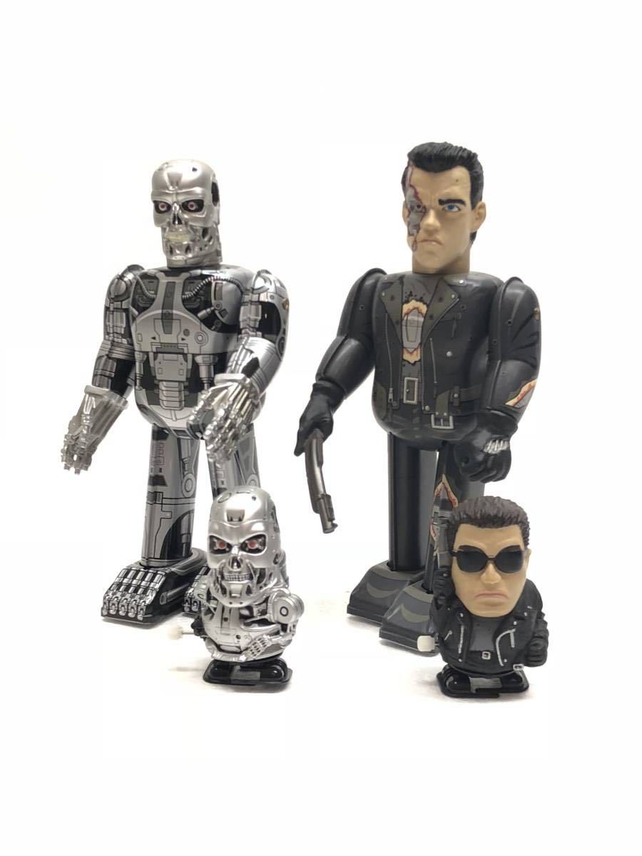 ターミネーター2 メディコムトイ ゼンマイ T-800 歩行 ブリキ玩具