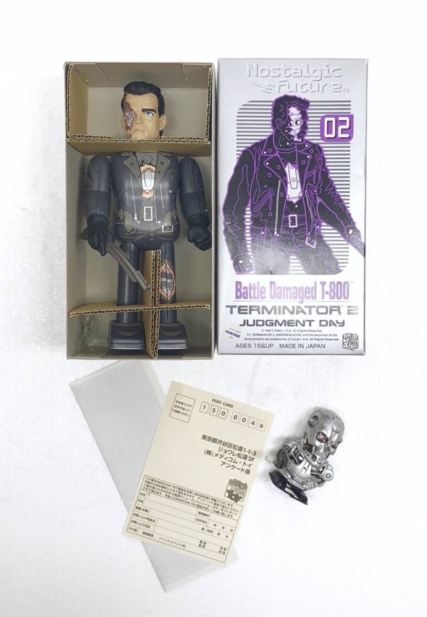 ターミネーター2 メディコムトイ ゼンマイ T-800 歩行 ブリキ玩具