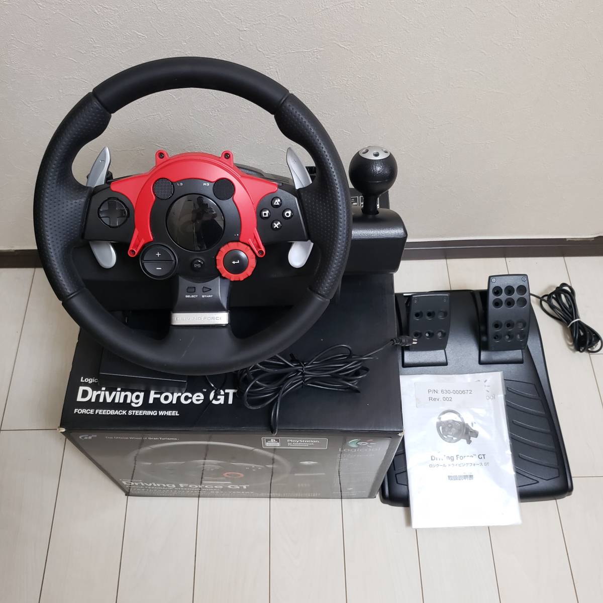 作動確認済 ドライビングフォースgt Lprc パドルシフトシステム付 ロジクール Driving Force Gt Ps3 Ps2 プレステ3 プレステ2 アクセサリ 周辺機器 売買されたオークション情報 Yahooの商品情報をアーカイブ公開 オークファン Aucfan Com