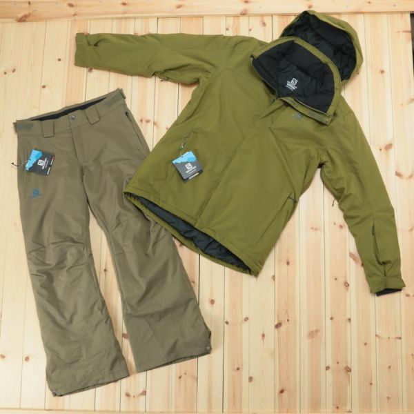  タグ付き サロモン スキーウェア上下セット インサレーテッド シェル 上下セット L/M mc01029560(上下セット)｜売買されたオークション情報、yahooの商品情報をアーカイブ公開 - オークファン 男性用