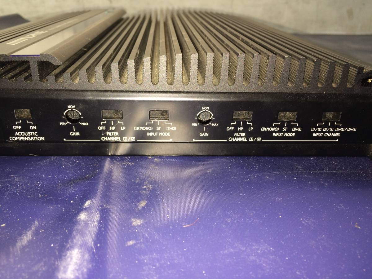 カーオーディオパワーアンプ ALPINE 3555 アルパイン 2台