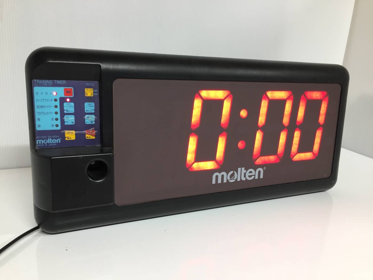 molten モルテン トレーニングタイマー TRT10 電光表示板