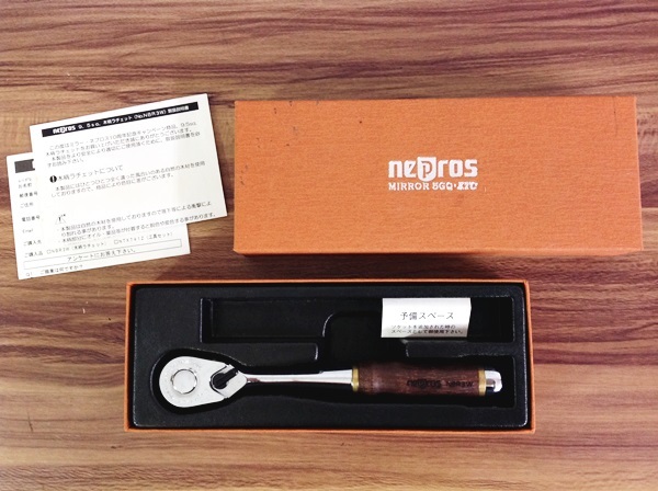  WH-6025 KTC nepros ネプロス 10周年記念 木柄ラチェットハンドル NBR3W レターパックプラス 送料全国一律520円(ラチェットハンドル)｜売買されたオークション情報、yahooの商品情報をアーカイブ公 ラチェットハンドル