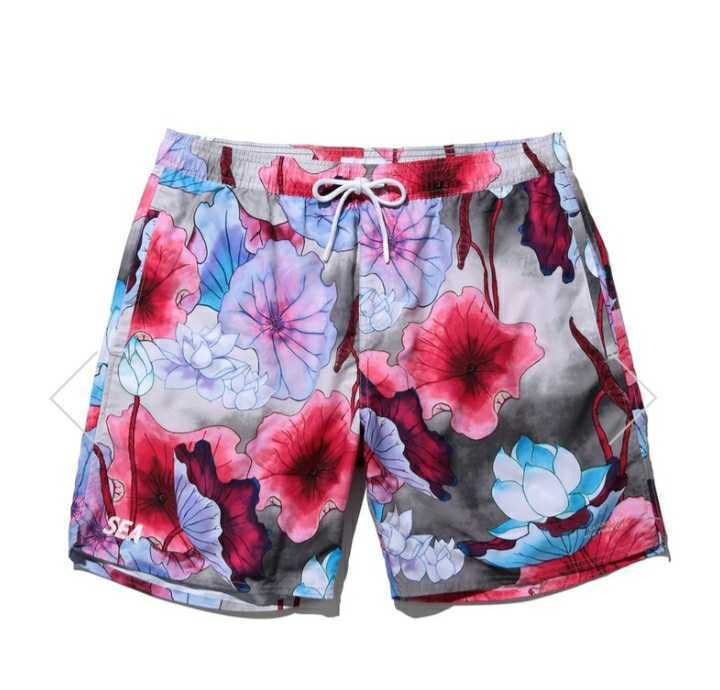 ウィンダンシー サタデーズ コラボ ハーフパンツ 水着 WIND AND SEA x Saturdays NYC ハーフパンツ ショートパンツ スイム
