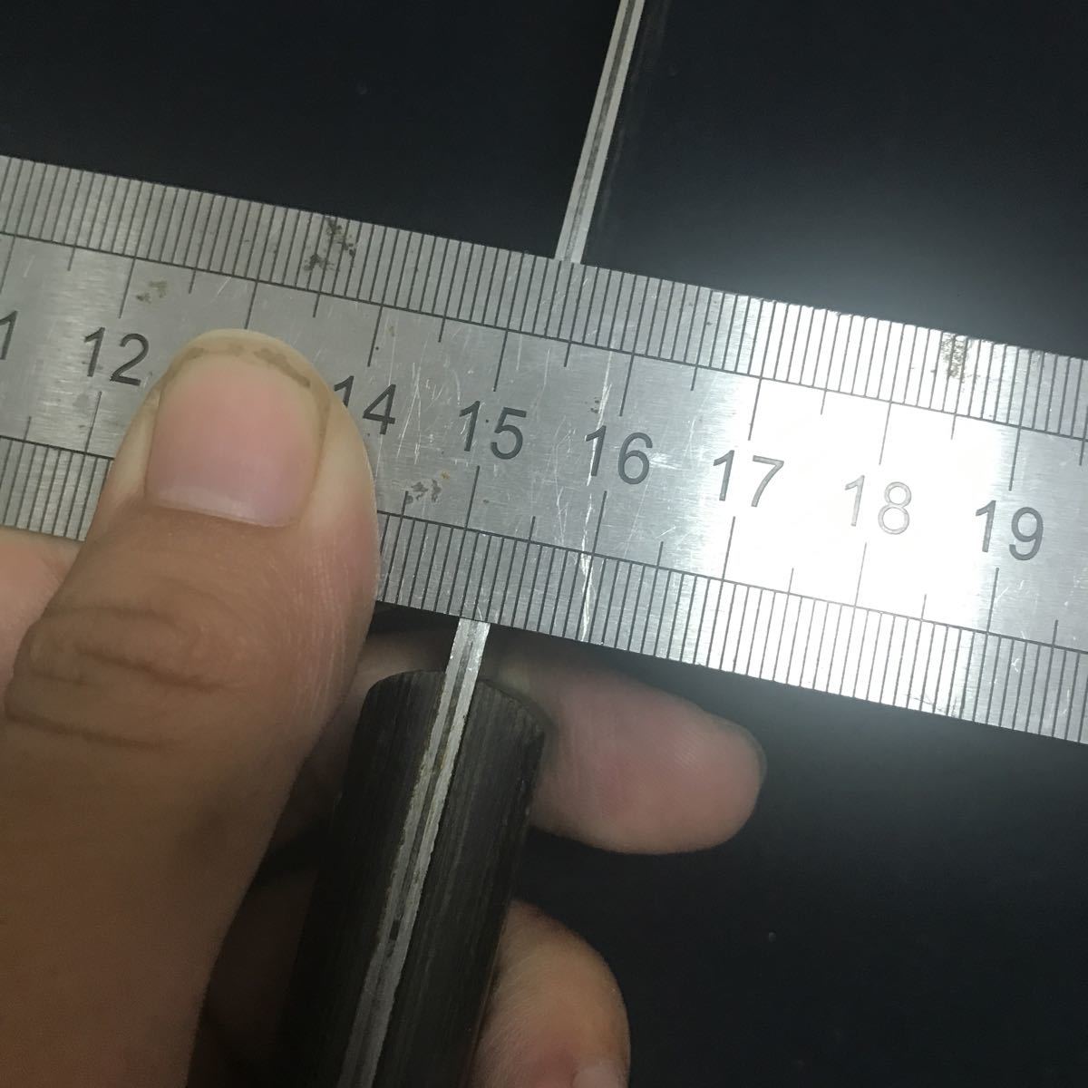 木屋 康宏 三德包丁本割込 万能包丁 刃渡16.7㎝ _10