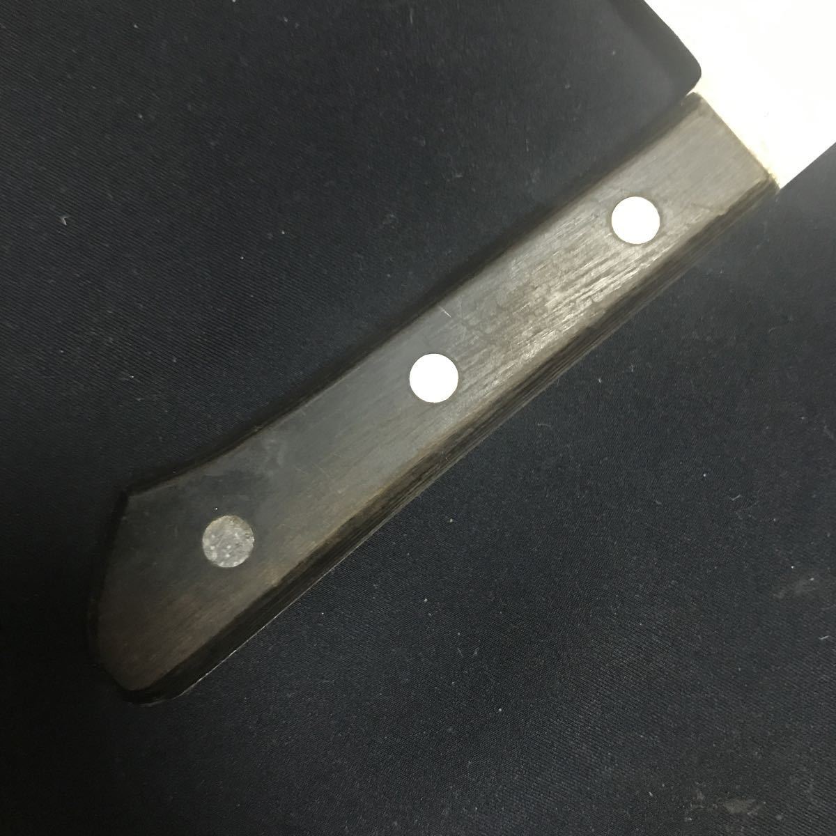 木屋 康宏 三德包丁本割込 万能包丁 刃渡16.7㎝ _5