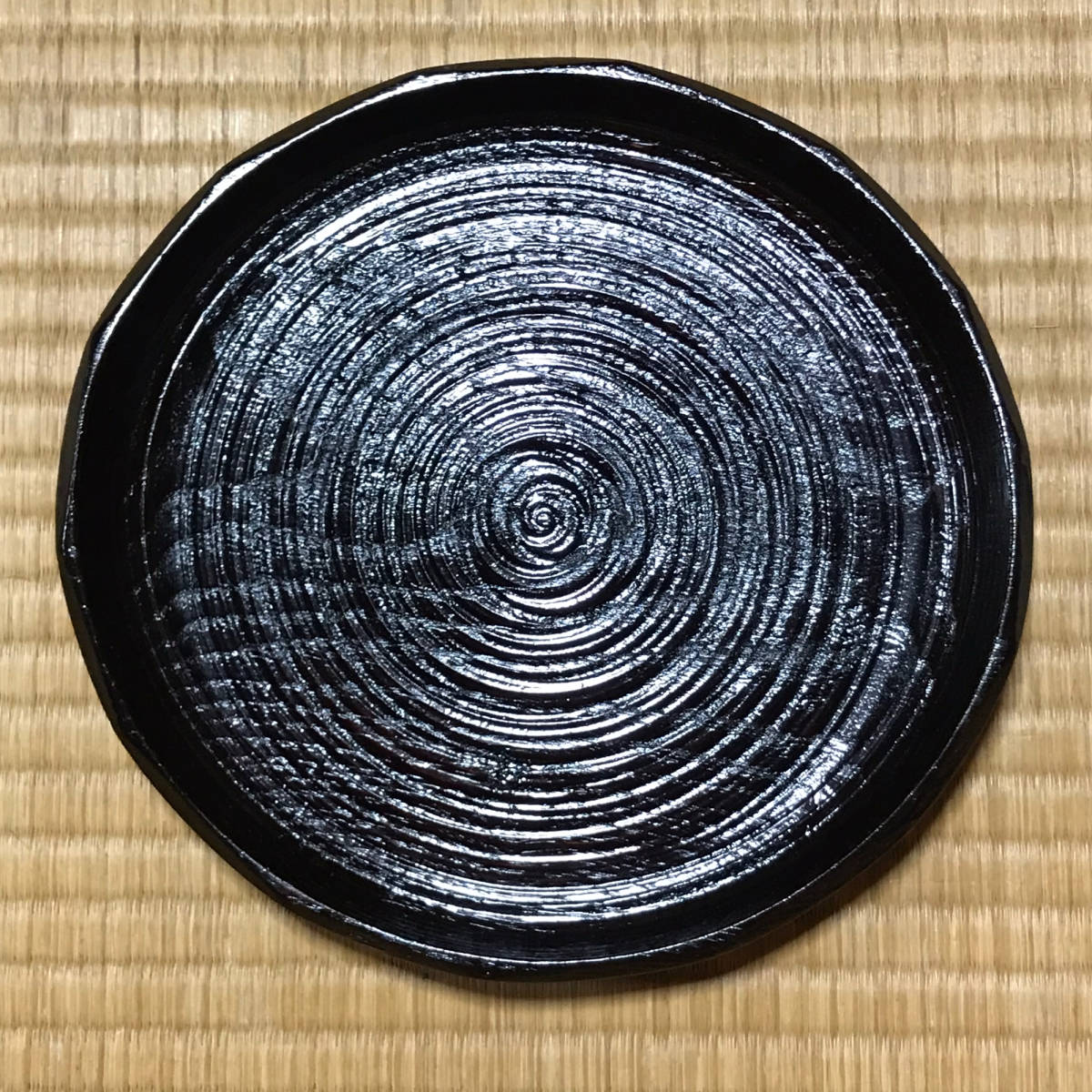 ☆茶道具/漆工芸/無垢材！『二代 村瀬治兵衛』造！干菓子器/菓子盆 
