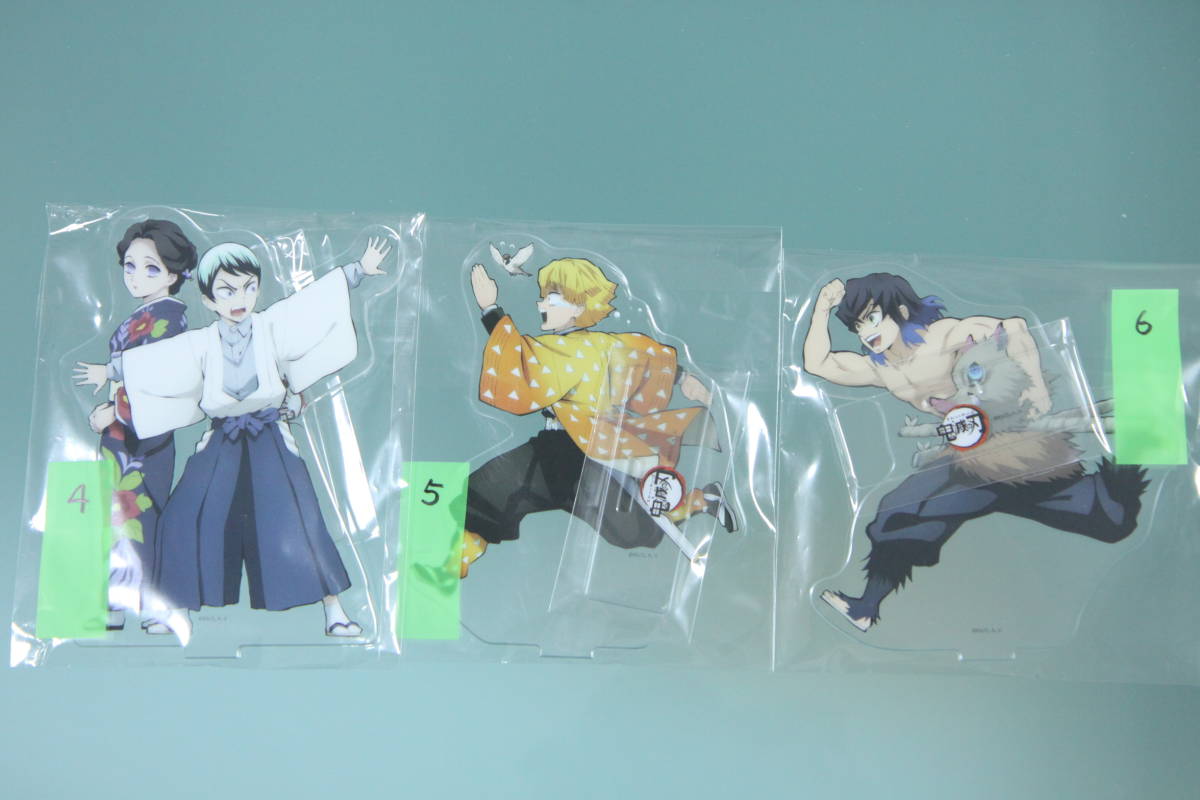 ufotable限定特典 鬼滅の刃 Blu-ray & DVD 各巻購入特典 書き下ろしアクリルスタンド 全巻コンプリート パノラマ台座 ユーフォーテーブル_5