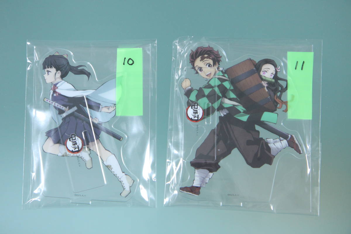 ufotable限定特典 鬼滅の刃 Blu-ray & DVD 各巻購入特典 書き下ろしアクリルスタンド 全巻コンプリート パノラマ台座 ユーフォーテーブル_7