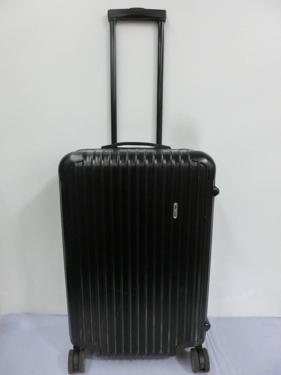 ☆RIMOWA・リモワ・スーツケース・4輪・ブラック【中古品】 スーツ
