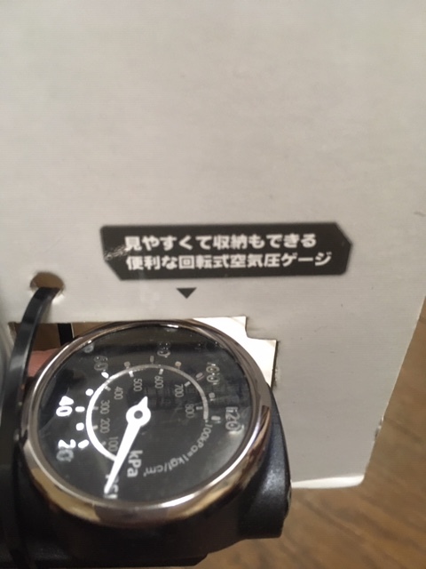 Panaracer ミニフロアポンプ パナレーサー BFP-AMAS1 空気入れ 自転車 Pump, フットステップ装備 携帯空気入れ シルバー Ball&frasl;Float Adapter Included, .: Silver ミニ