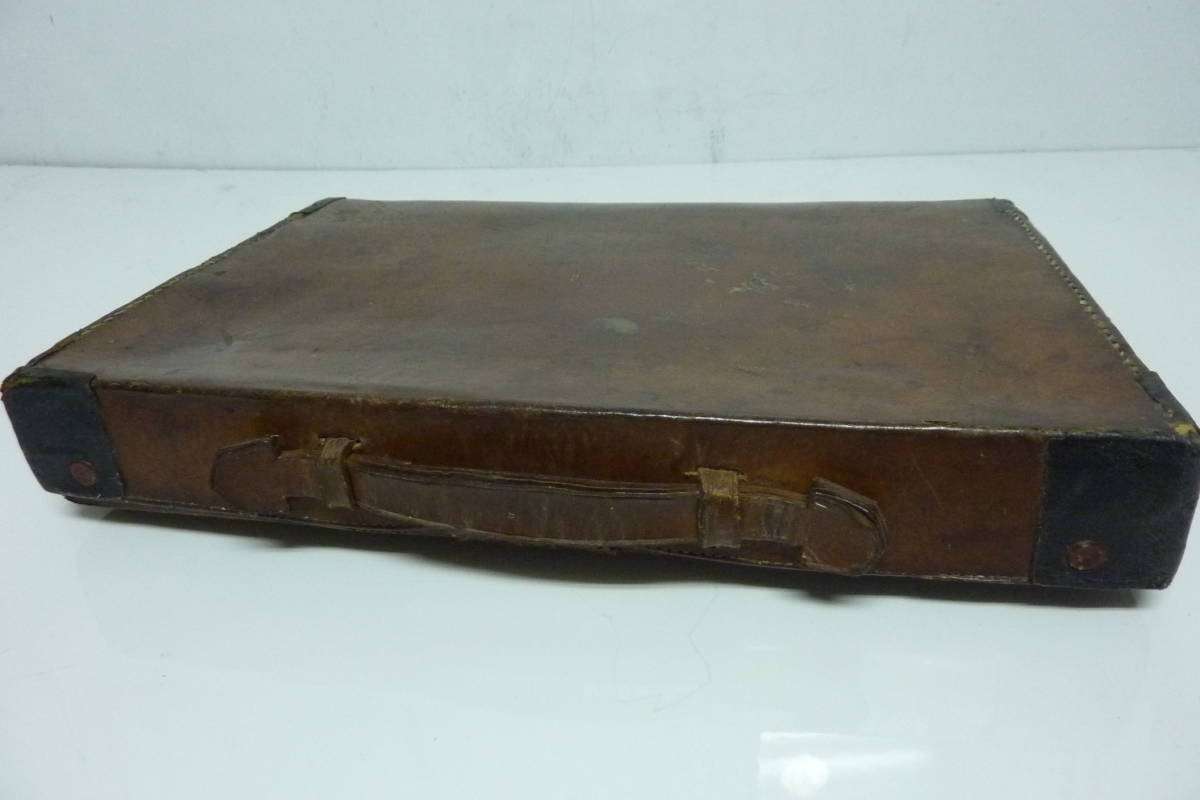 ★ 麻雀牌 デカ牌　背竹無　本皮ケース付 　148牌 ★_9