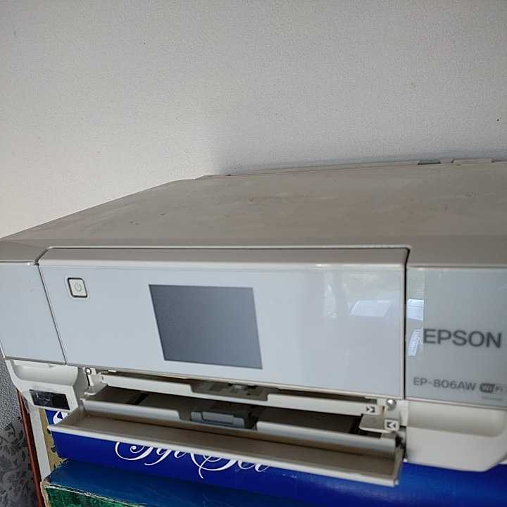 EPSON インクジェット複合機 EP-806AW ジャンク品 ヘッドあり EPSON インクジェット複合機 EP-806AW ジャンク品 ヘッドあり