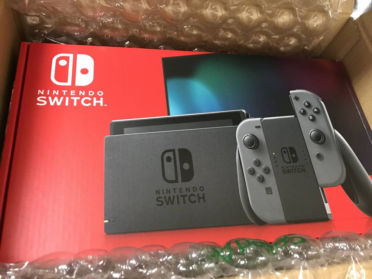2箱2日発送 Nintendo Switch ニンテンドー スイッチ 本体 新型 グレー 未使用