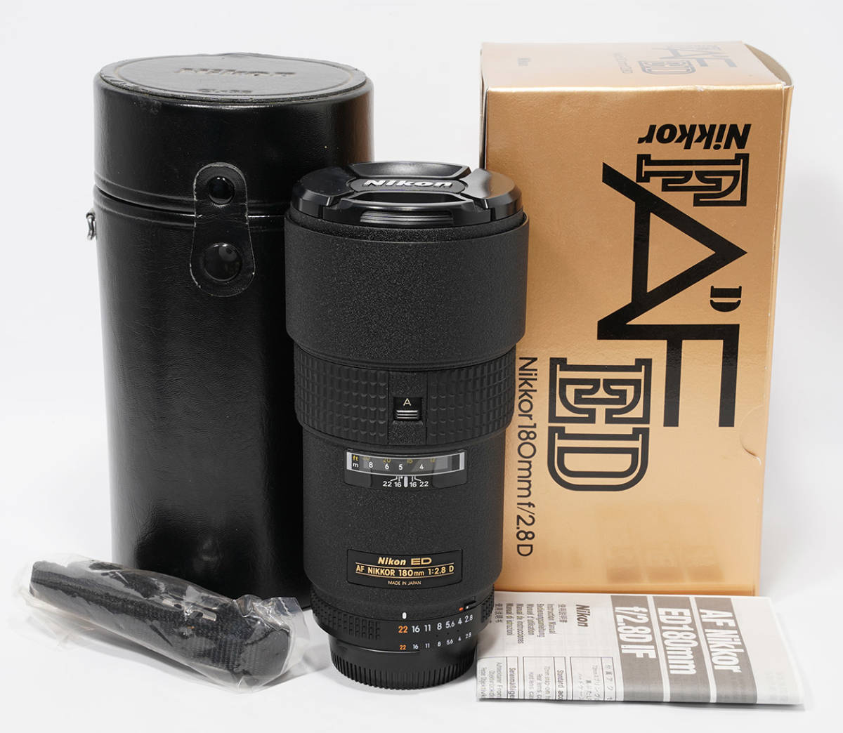 Nikon ニコン AF 80-200mm F 2.8D ED 即決 動作保証 良品 ニコン AI AF Nikkor 180mm f/2.8D IF-ED 箱