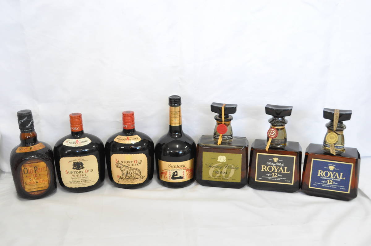 【お買い得，送料無料】 神奈川県内限定 SUNTORY ROYAL 12年 サントリー ローヤル オールド リザーブ OLD Parr ウイスキー 7本セット(日本)｜売買されたオークション情報、yahooの商品情報をアーカイブ公開 - オークファン 日本