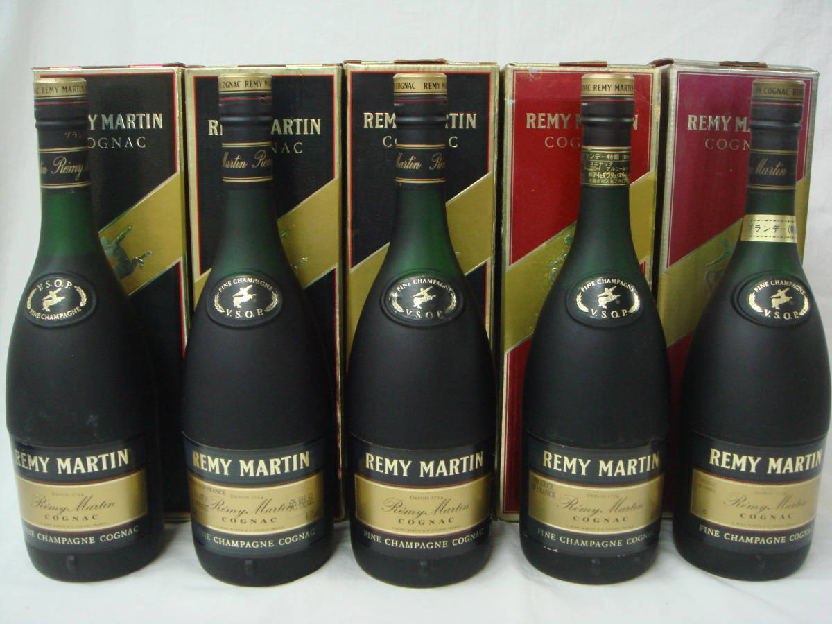未開栓 5本セット REMY MARTIN レミーマルタン VSOP 700ml 箱付 即決