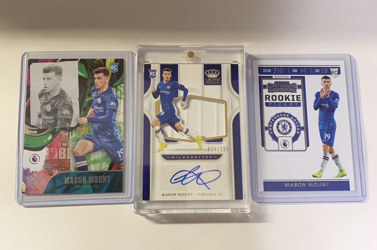 panini chronicles soccer MASON MOUNT 直筆サインカード 199枚限定 RC