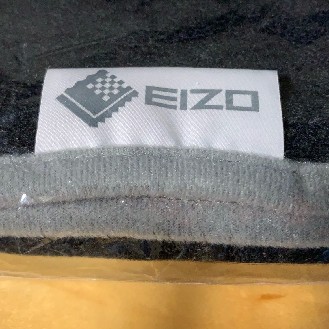 Eizo フリースブランケット 黒 700×1000mm 未使用品 ノベルティグッズ送料込_1