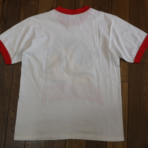 90s USA製 ASTROBOY 鉄腕アトム リンガー Tシャツ M レッド ホワイト