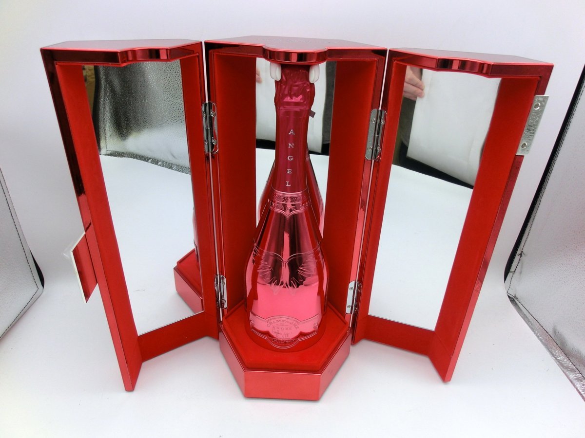 ☆△K3570_1 ANGEL CHAMPAGNE Brut Vintage 2005 Red エンジェル