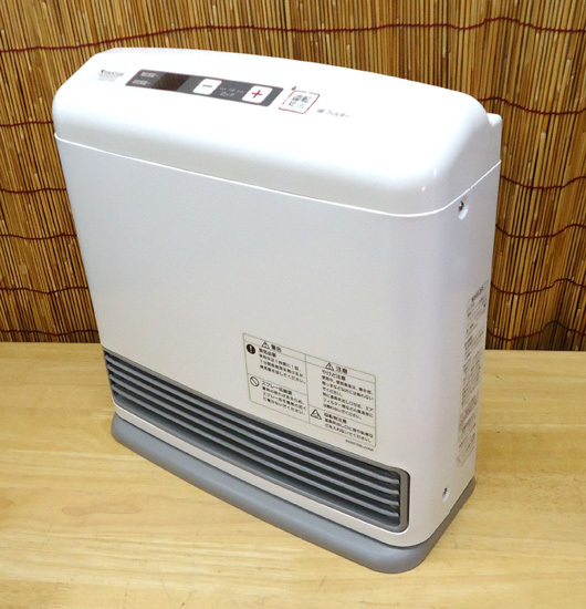 TOHO GAS ガスファンヒーター 12A・13A ホワイト ガスファンヒーター