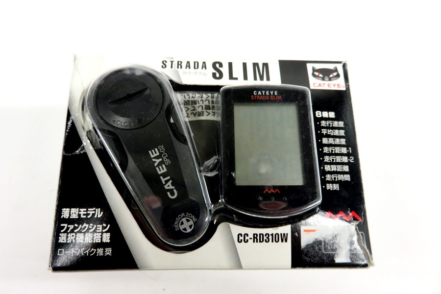  CATEYE キャットアイ STRADA SLIM ストラーダスリム サイクルコンピューター CC-RD310W スピードセンサー付き 送料全国一律370円(サイクルコンピューター)｜売買されたオークション情報、yahooの商品 サイクルコンピューター