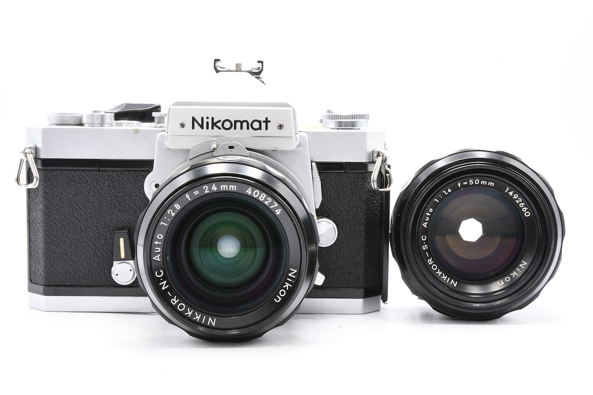 ◇ Nikon ニコン Nikomat FTN + 非AI NIKKOR-N・C Auto 24mm F2.8 + 非